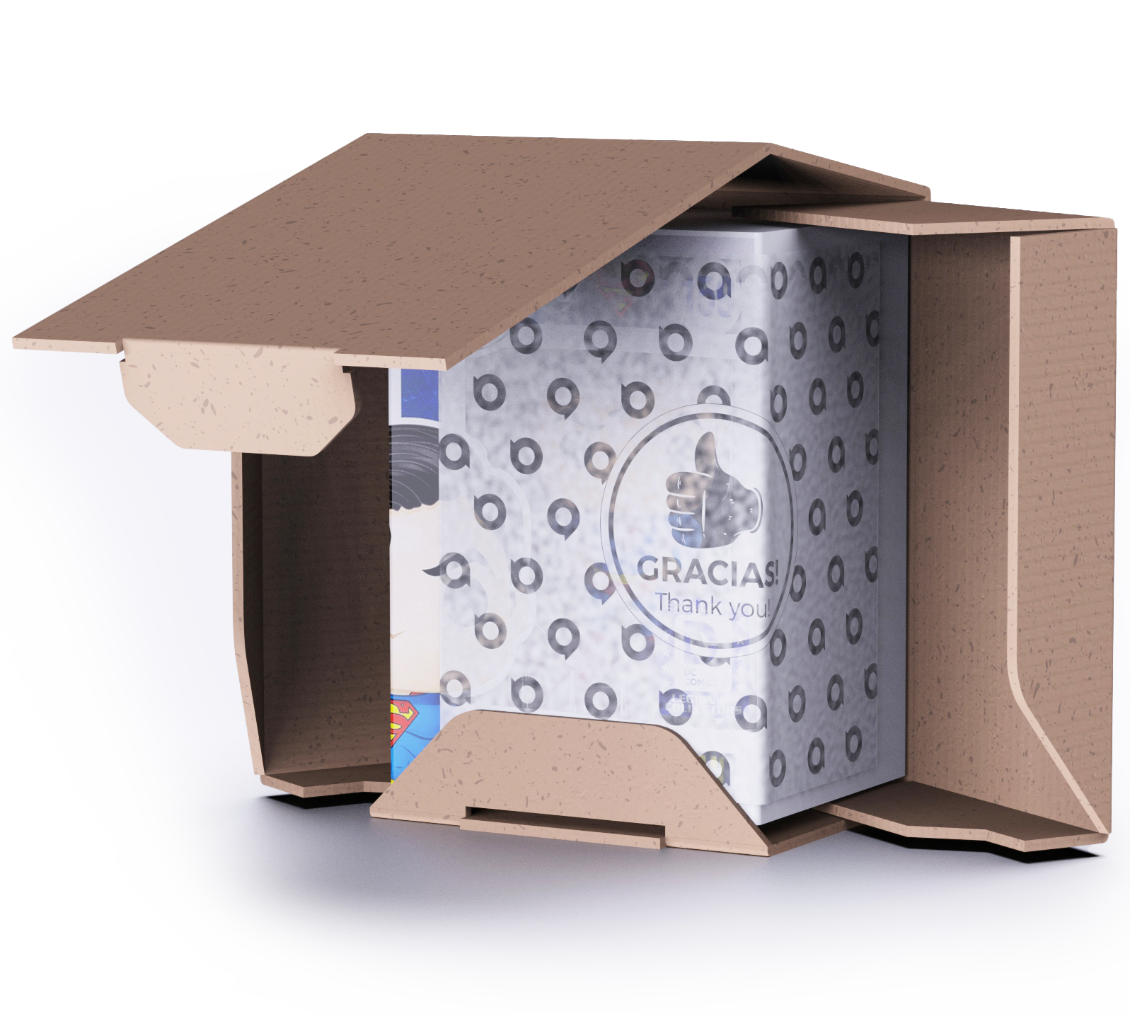 Empaque Funko Abierto con papel 2